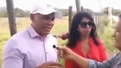 Mario Moncada dijo que había que tener en mano un guarizama para cuando lleguen político liberales a pedir el voto.