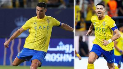 Cristiano Ronaldo se despachó con un golazo de tiro libre para el triunfo del Al Nassr ante el Damac en la Liga de Arabia Saudita.