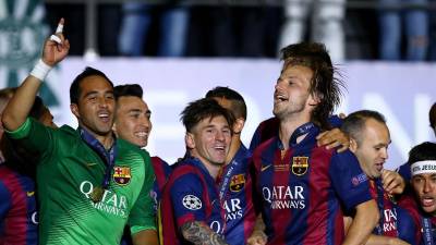 Dos temporadas, ocho títulos y una gran huella. Claudio Bravo defendió la portería del Barça del año 2014 al 2016.