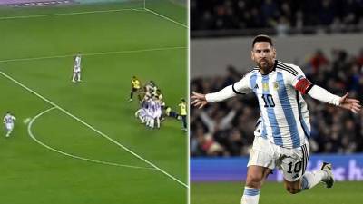 Lionel Messi se despachó con un golazo de tiro libre para la victoria de Argentina ante Ecuador en el debut de las eliminatorias sudamericanas.