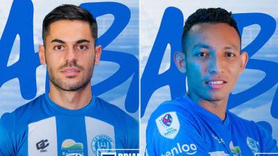 El delantero argentino Brian Calabrese y el volante hondureño Allan Banegas son los nuevos fichajes del Victoria.