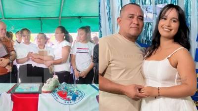Familiares, amigos y vecinos dieron el último adiós a José Leonidas Herrera Baquedano, una de las ocho víctimas mortales del accidente provocado por una volqueta que perdió el control y embistió varios negocios en la colonia Villa Nueva de Tegucigalpa.