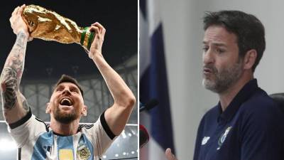 El estratega del conjunto panameño afirmó que no estará en el duelo amistoso ante Argentina.