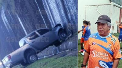 Ramón ‘Primitivo’ Maradiaga sufrió un nuevo accidente en la carretera CA-5 por el sector de Zambrano.