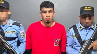 Marlon Reinaldo Gómez de la O, alias Skinny, fue detenido en la aldea Los Caminos, en Santa Cruz de Yojoa.