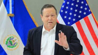 El embajador de Estados Unidos en El Salvador, William Duncan.