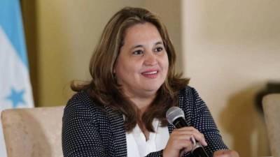 Julissa Villanueva, viceministra de Seguridad | Fotografía de archivo