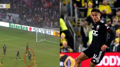 Andy Najar ingresó al minuto 70 del encuentro.