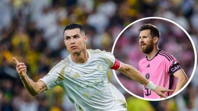 Cristiano Ronaldo marcó un nuevo gol y le sigue sacando una gran ventaja a Leo Messi en la tabla de goleadores de la historia.