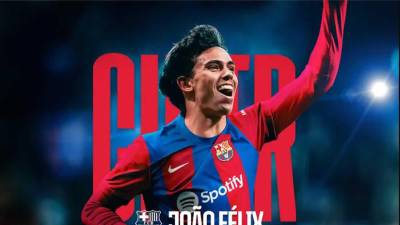 El FC Barcelona incorpora a João Félix en calidad de cedido por el Atlético de Madrid.