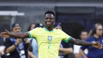 El delantero Vinicius no tuvo su mejor partido frente a Costa Rica.