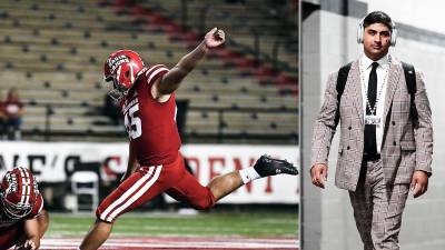 Kenneth Almendares tiene el anhelo de jugar en el futuro en la NFL.