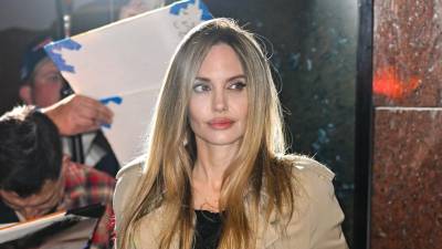 La actriz Angelina Jolie.