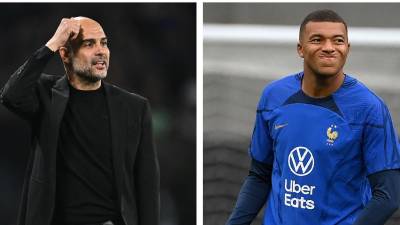 Pep Guardiola y su reacción sobre el fichaje de Mbappé por el City