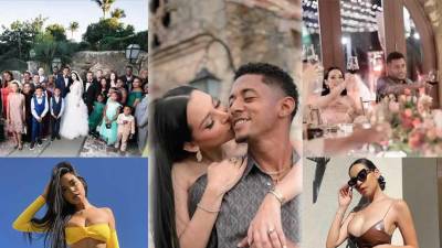 El delantero hondureño Antony ‘Choco’ Lozano contrajo matrimonio con su hermosa novia modelo Joselinn Silver y así compartió la pareja imágenes en las redes sociales.