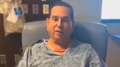 El diputado nacionalista Antonio Rivera Callejas se recupera de la operación.