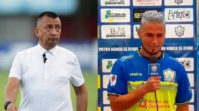 Humberto Rivera habló con Alex López cuando se enfrentó el Olancho FC ante el Alajuelense de Costa Rica en la Copa Centroamericana.