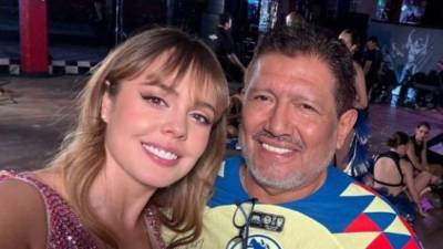 Juan Osorio y su prometida Eva Daniela.