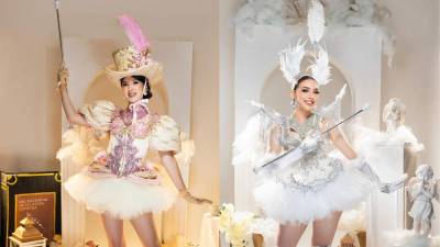 Como cada año, las hermosas palillonas de Danlí, El Paraíso, se han convertido en uno de los grandes atractivos de las celebraciones patrias, robándose las miradas del público con su elegancia, carisma y espectaculares presentaciones. Fotos: Cortesía.