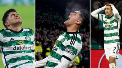 Luis Palma vivió otra gran noche en la Champions League con el Celtic de Glasgow, que cerró su competencia en el torneo con su primer triunfo (2-1) frente al Feyenoord. El hondureño marcó el primer gol del juego, salió del campo por un codazo y un crack lo vio celebrar.