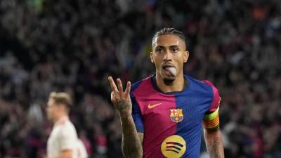 Raphinha se ha lucido con un hat-trick con el Barcelona contra el Bayern Múnich.