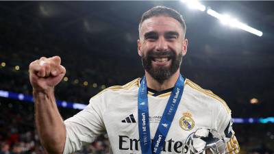 Dani Carvajal fue una pieza fundamental en el Real Madrid la temporada pasada.