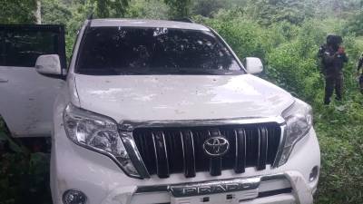 En una camioneta blindada huyó el extraditable Fernando Urbina Soto cuando iba a ser capturado en una zona montañosa de Yoro.