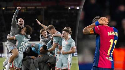 El Atlético de Madrid le ganó 1-2 al Barcelona y se colocó como líder de la tabla de posiciones de la Liga Española 2024-2025.