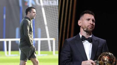 Xavi Hernández se refirió al octavo Balón de Oro ganado por Lionel Messi el pasado lunes en París, Francia.