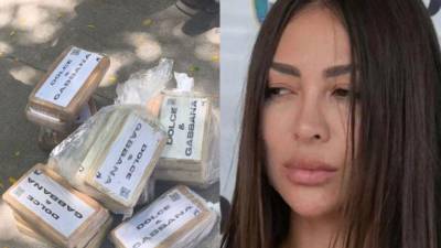Al menos 154 paquetes de droga fueron decomisados debajo de una camioneta roja en Cholueteca; dos mujeres están implicadas en el crimen