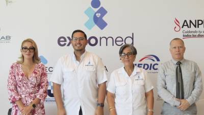 En el lanzamiento asistió la Gobernadora de Cortés, Alexa Solórzano, Nino Rivera, coordinador de ExpoMed, doctora Lizzette Ventura a cargo del comité científico y el doctor Marco Vinicio del Colegio Médico de Honduras.