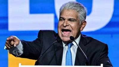 El presidente de Panamá, José Raúl Mulino.