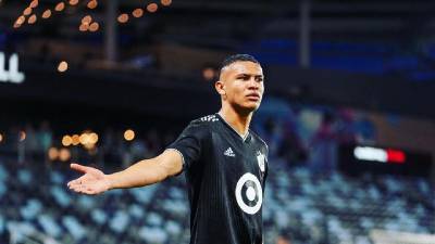 Kervin Arriaga disputó todo el encuentro ante el Chicago Fire