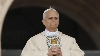 El papa<b> </b>León XIV en una fotografía de archivo.