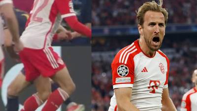 Musiala cae ante la marca de Lucas Vázquez y Karry anotó el 2-1.