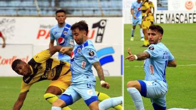 Agustín Auzmendi marcó su primer gol con el Motagua en la Liga Nacional y lo hizo en el clásico ante Real España.