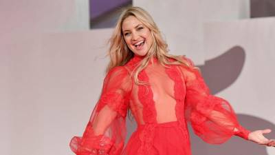 La actriz y cantante estadounidense Kate Hudson.
