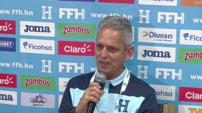 Reinaldo Rueda analizó en conferencia de prensa la victoria de Honduras contra Trinidad y Tobago.