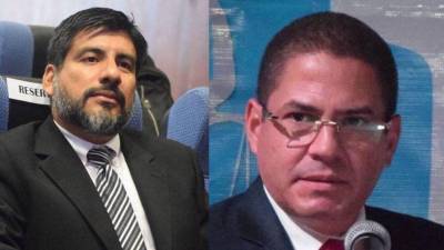 Fotografías del fiscal general, Johel Zelaya y Marcio Cabañas, fiscal adjunto.