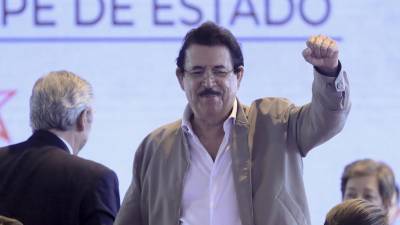 El expresidente hondureño Manuel Zelaya Rosales.