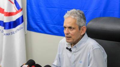 Reinaldo Rueda, en conferencia de prensa después del empate sin goles entre Honduras y Cuba en República Dominicana.