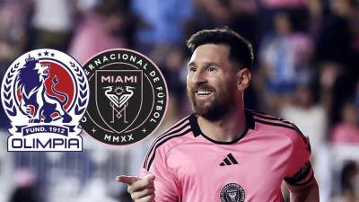 Lionel Messi con el Inter Miami enfrentará al Olimpia en el estadio Olímpico de San Pedro Sula.