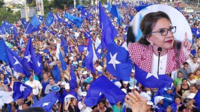 Xiomara Castro presidenta de Honduras.