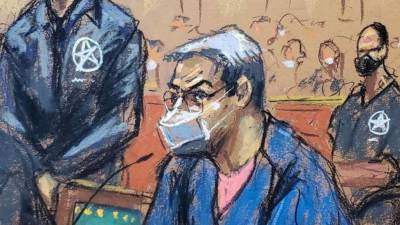 Imagen referencial del juicio contra Juan Orlando Hernández.