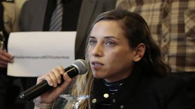 Foto de archivo de la designada candidata presidencial ecuatoriana Andrea González Nader. EFE/ Santiago Fernández.