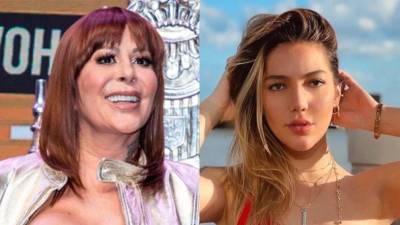 La cantante Alejandra Guzmán y su hija Frida Sofía.