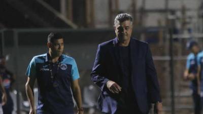 Diego Vázquez tras la paliza de Real España a Motagua.