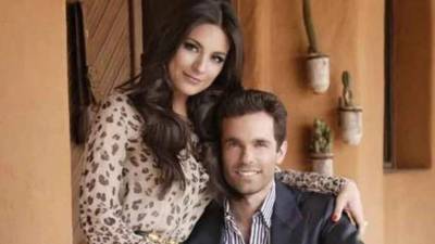 La actriz Ana Brenda Contreras y su novio Zacarías Melhem.