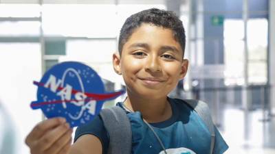 André Enoc Mejía Romero, de apenas 10 años.