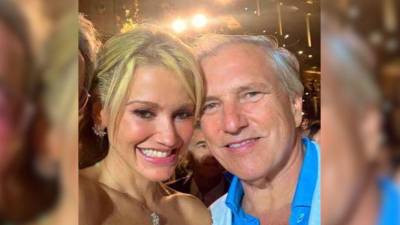 Fanny Lu y su esposo Mario Brescia.